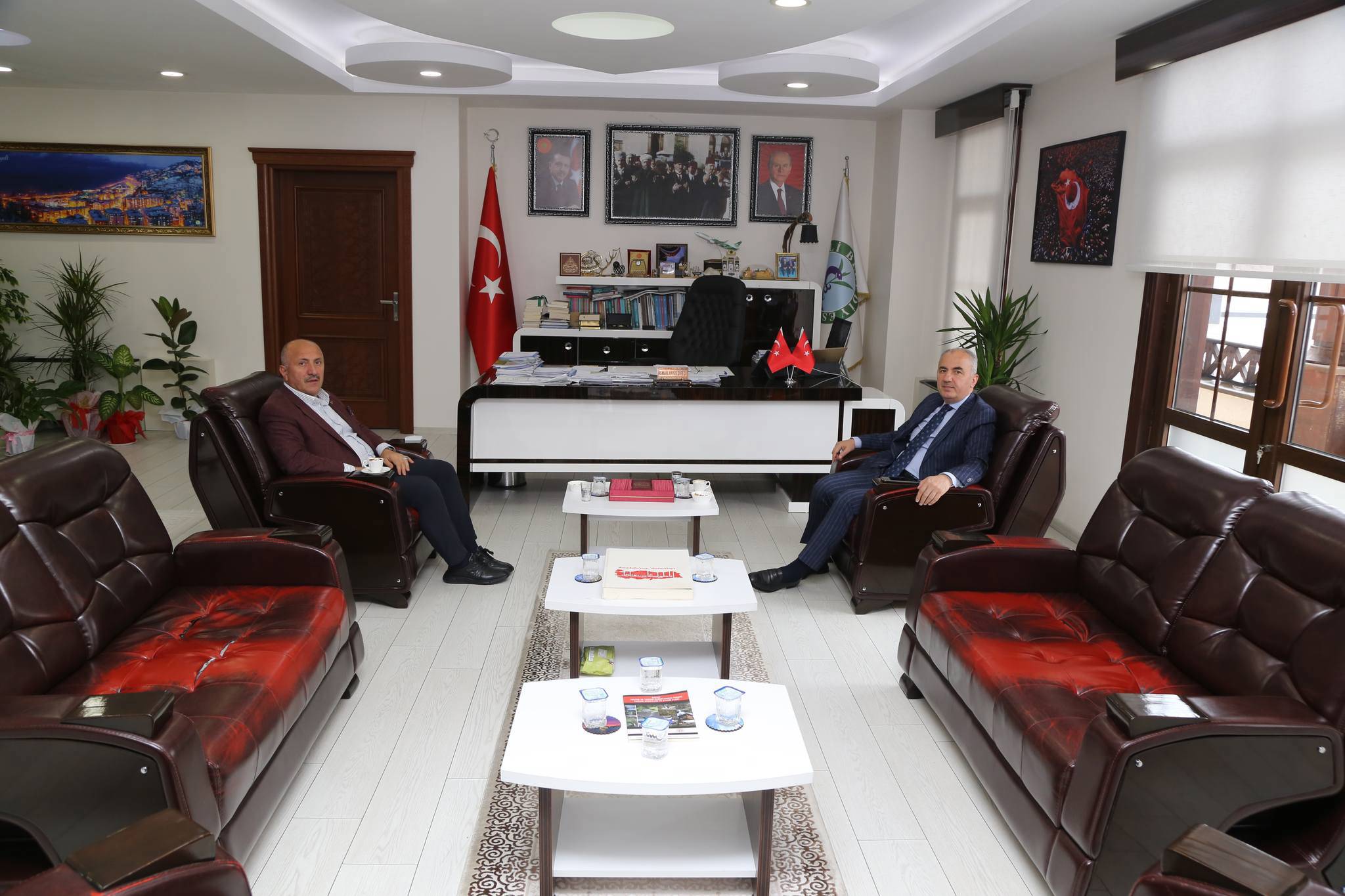 RİZE BELEDİYE BAŞKANINDAN ZİYARET